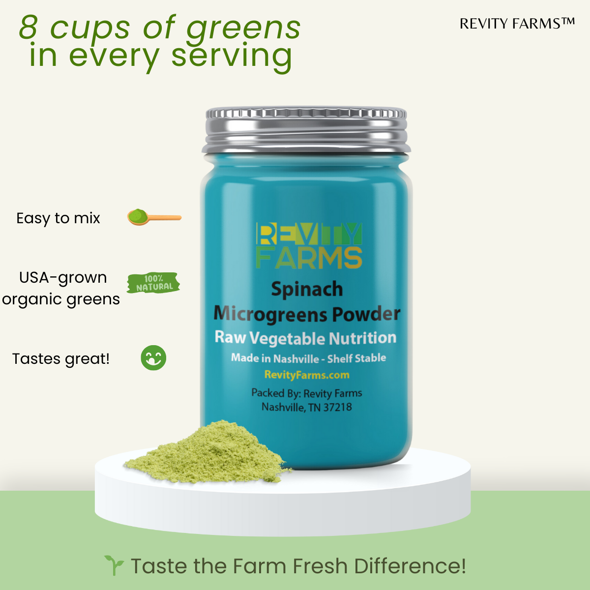SuperFood - Concentrated Microgreen Powder - Freeze Dried