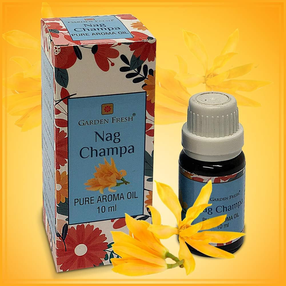 Nag Champa Fragrance Oil for Diffuser Candle Scents Soap Making Aromatherapy Perfumery