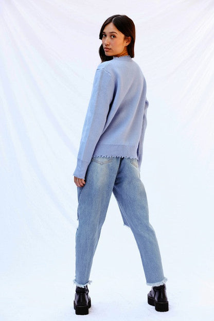 Miss Sparkling | Smile Sweater