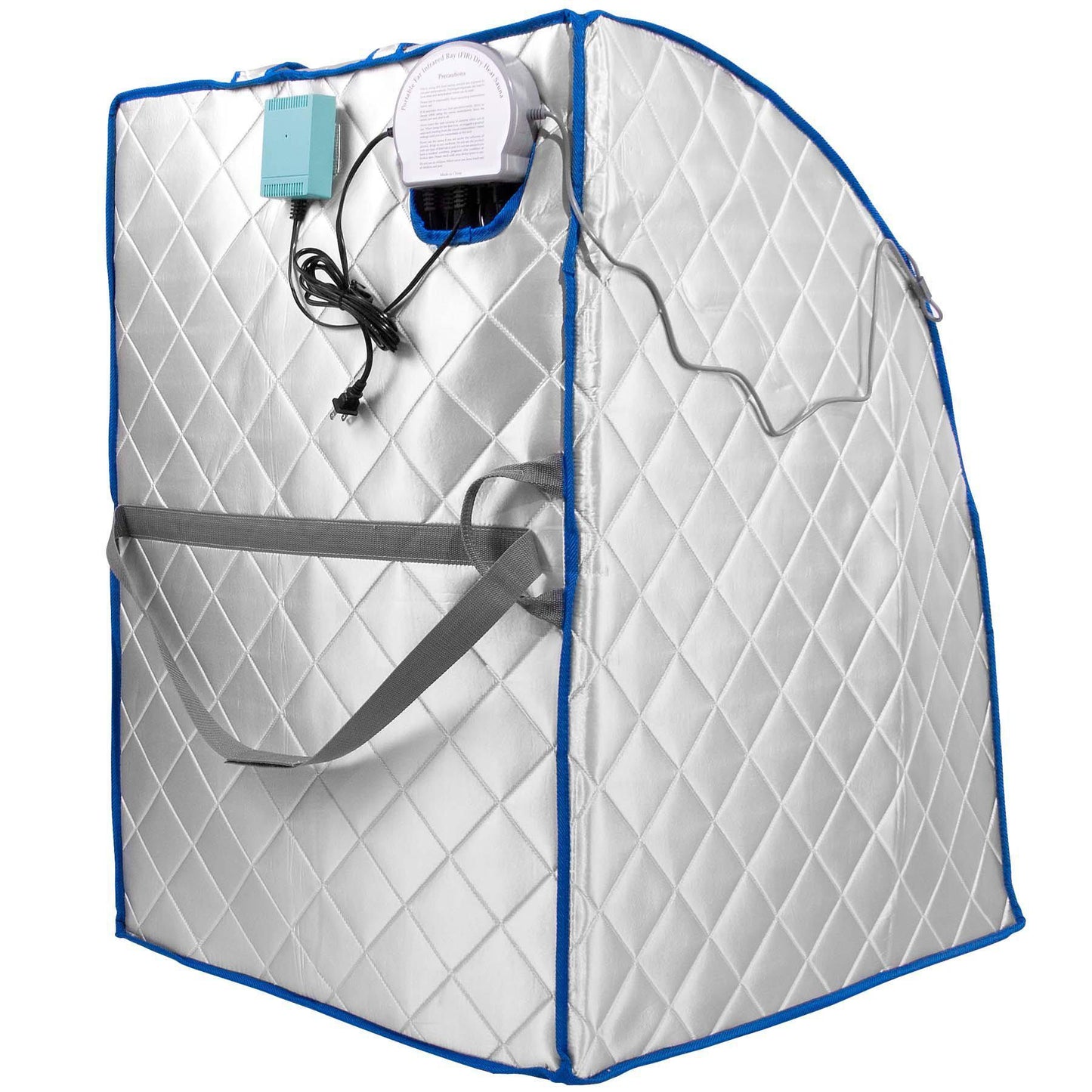 Infrared Heated Personal Sauna with Air Ionizer Generator, 5+ Temperature Levels & up to 30 minutes
