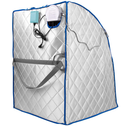 Infrared Heated Personal Sauna with Air Ionizer Generator, 5+ Temperature Levels & up to 30 minutes