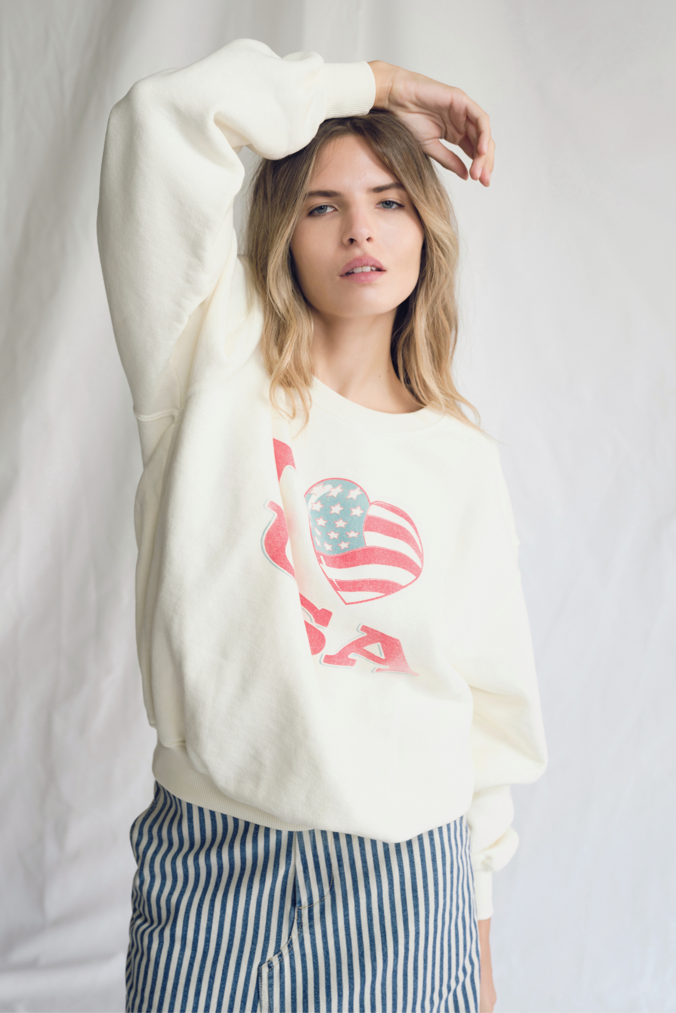 I Love USA Crewneck