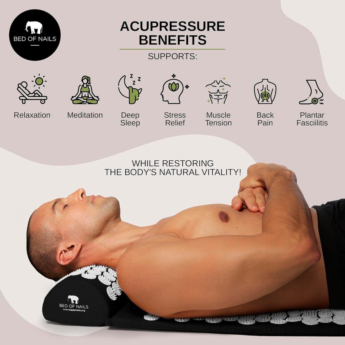 BON ACUPRESSURE BUNDLE - Green - 13,104 nails