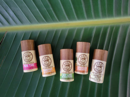 Acai and Coconut - Vegan Natural Lip Balm - Plastic Free .25 oz
