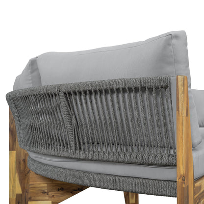 6 - Person Outdoor Seating Group with Cushions and A Coffee Table(old