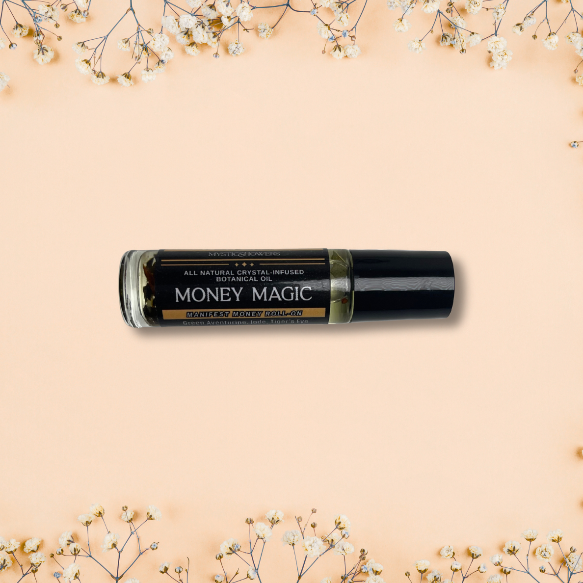 Mystic Showers™ Botanical Crystal Infused Essential Oil Roll-on