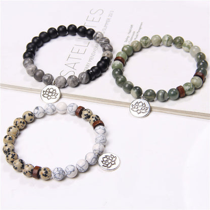 Tree Agate Nature Connection Bracelet