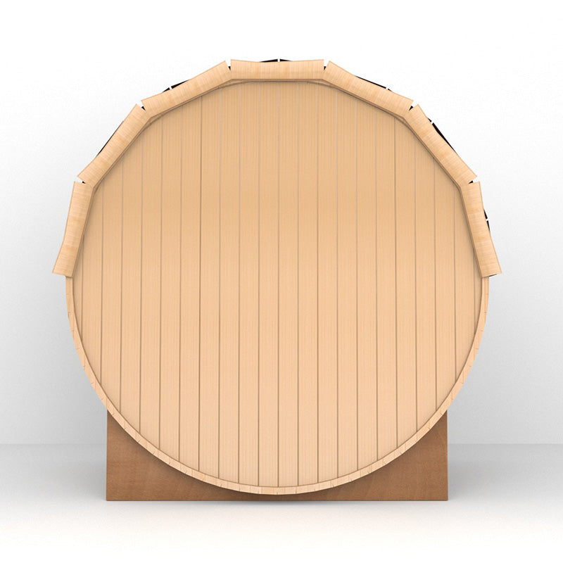 SAUNA EVOLUTION® Luxury Barrel Sauna Serenity Nature Air 3
