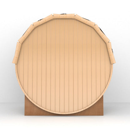 SAUNA EVOLUTION® Luxury Barrel Sauna Serenity Nature Air 3