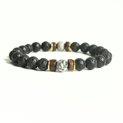 Lava Stone Energy Bracelet | Inner Strength