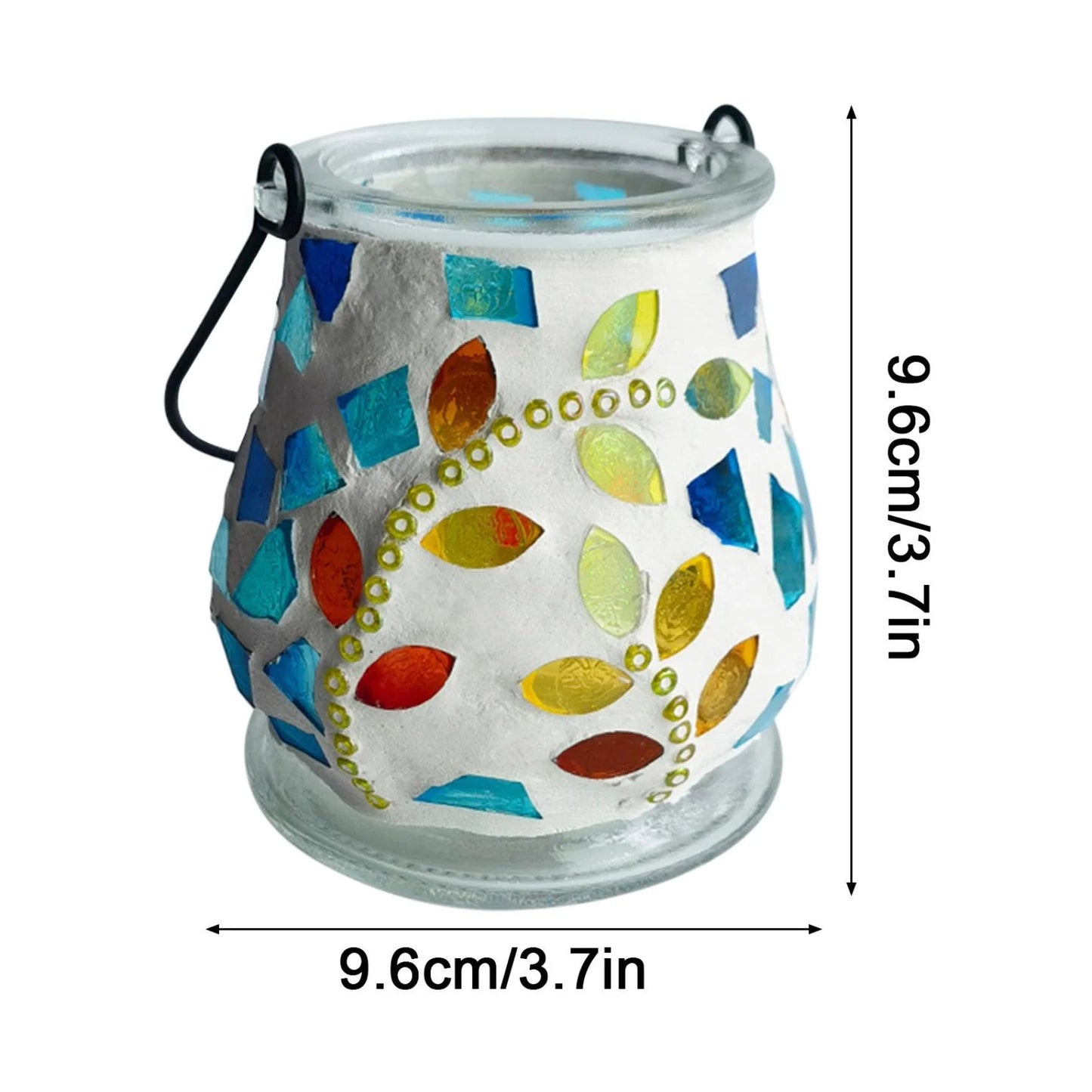 DIY Mosaic Night Light Kit, Make Your Own Mosaic Night Light, DIY Stained Glass Set, Crafts Kit for Teens Adults, Handmade Artwork Gifts Valentines Day Birthday Gift