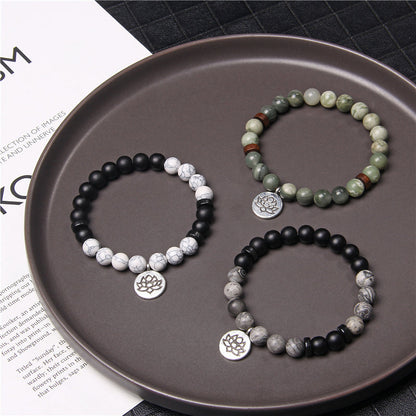 Tree Agate Nature Connection Bracelet