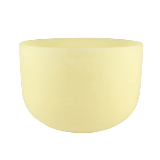10" Imperial Topaz Gem Infused Quartz Singing Bowls