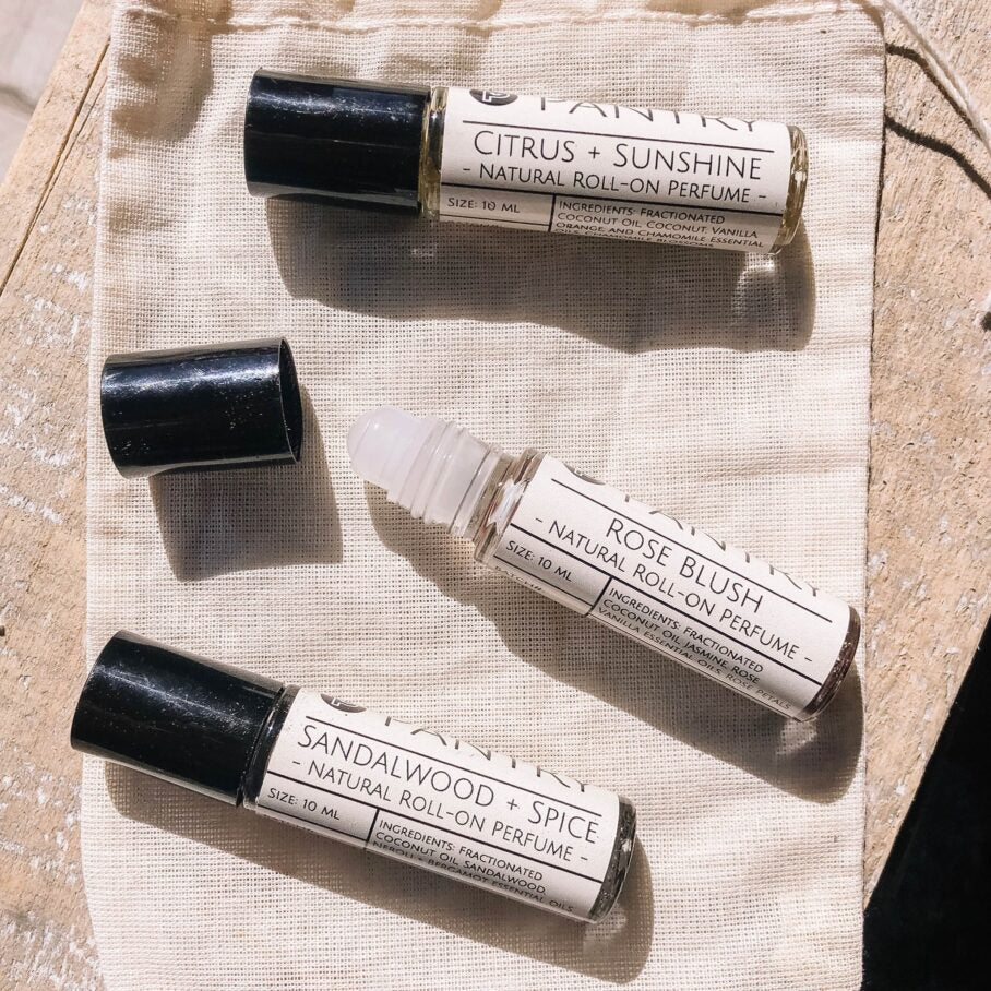Natural Roll-on Perfume - Essential Oil Roll-on Scents