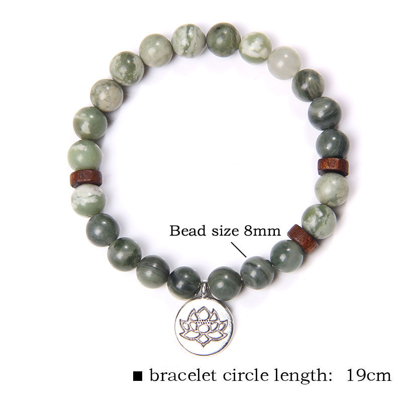 Tree Agate Nature Connection Bracelet