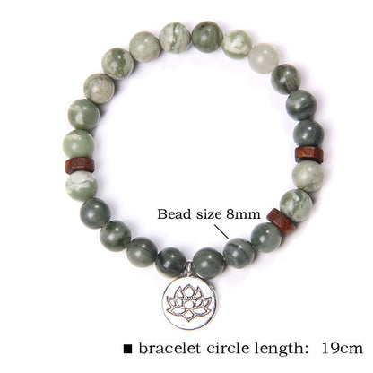 Tree Agate Nature Connection Bracelet