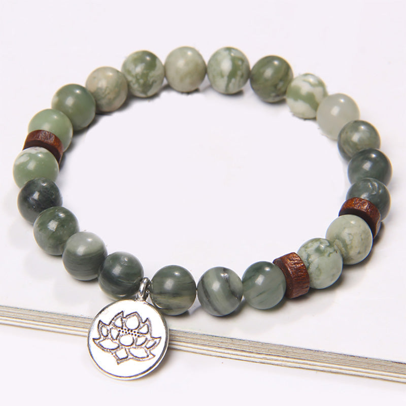 Tree Agate Nature Connection Bracelet