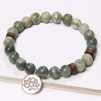 Tree Agate Nature Connection Bracelet