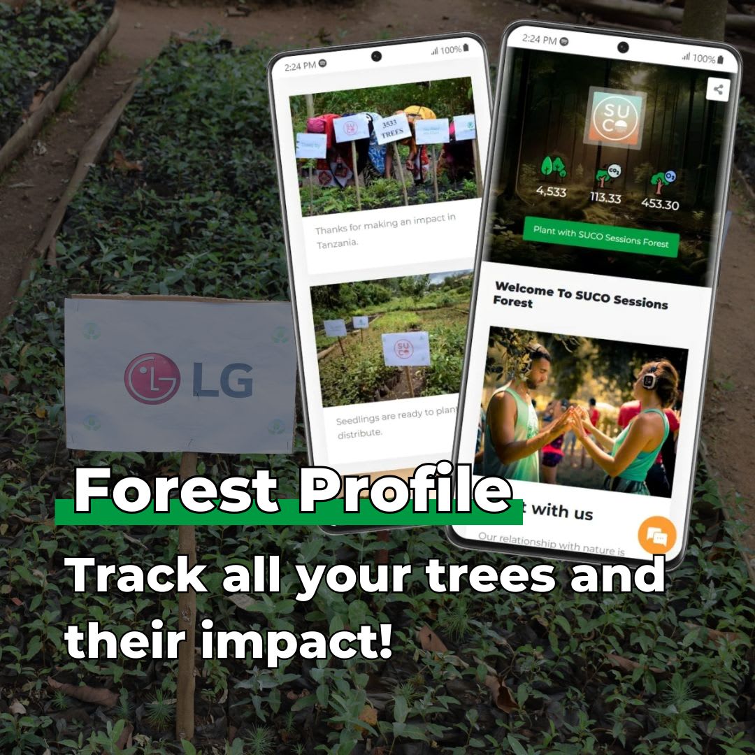 Earth with Heart Tree - Plants 100 Trees