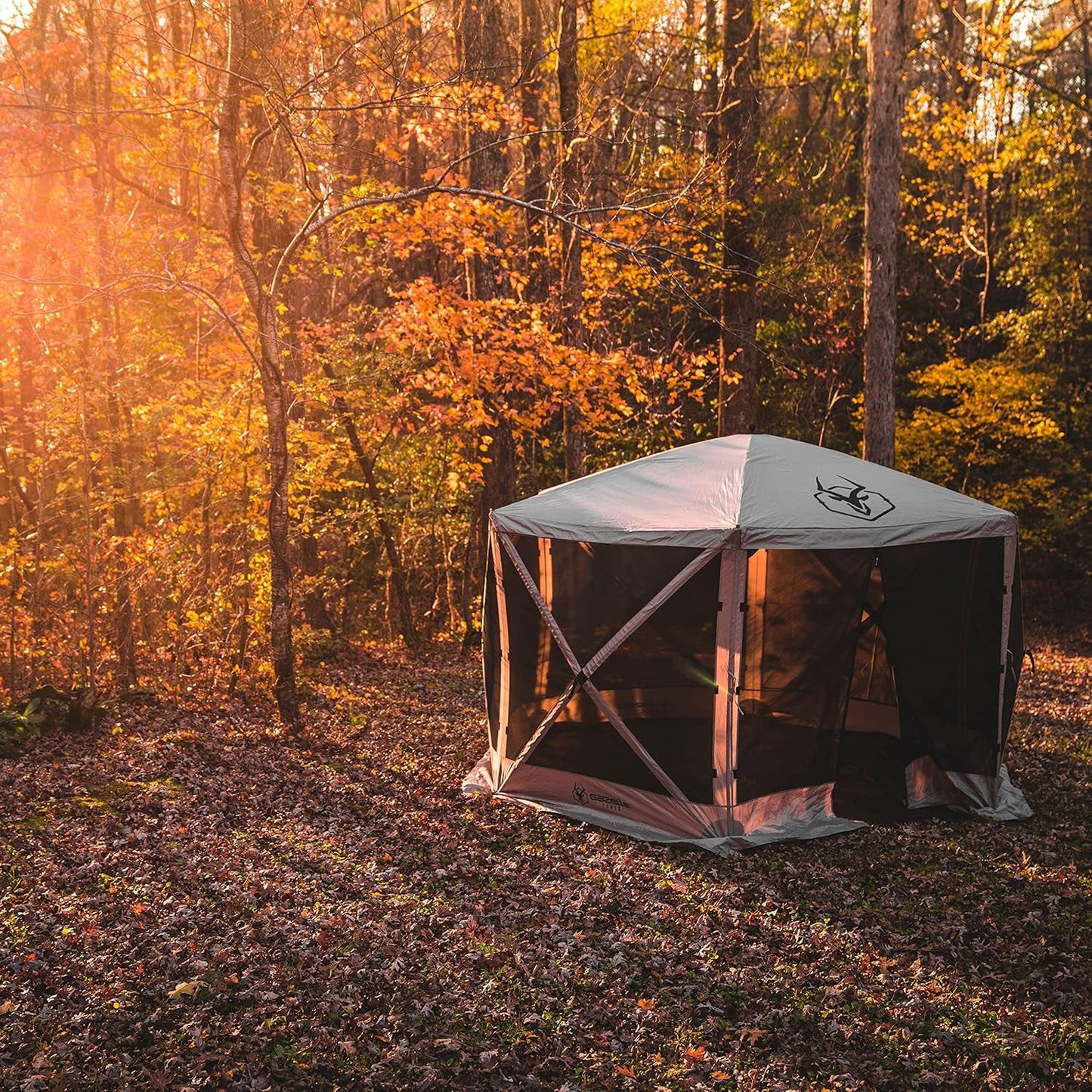 Tents™, G6 6-Sided Portable Gazebo, Easy Pop-Up Hub Screen Tent,