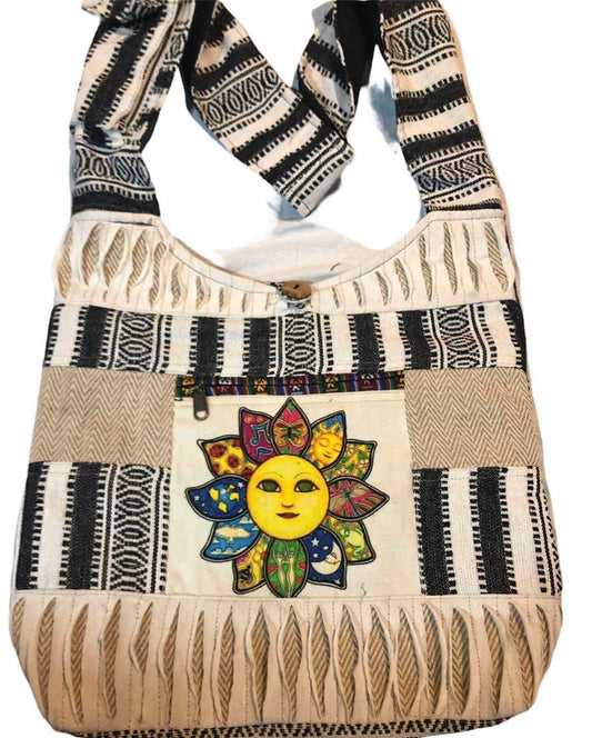Sun Face Shoulder Bag