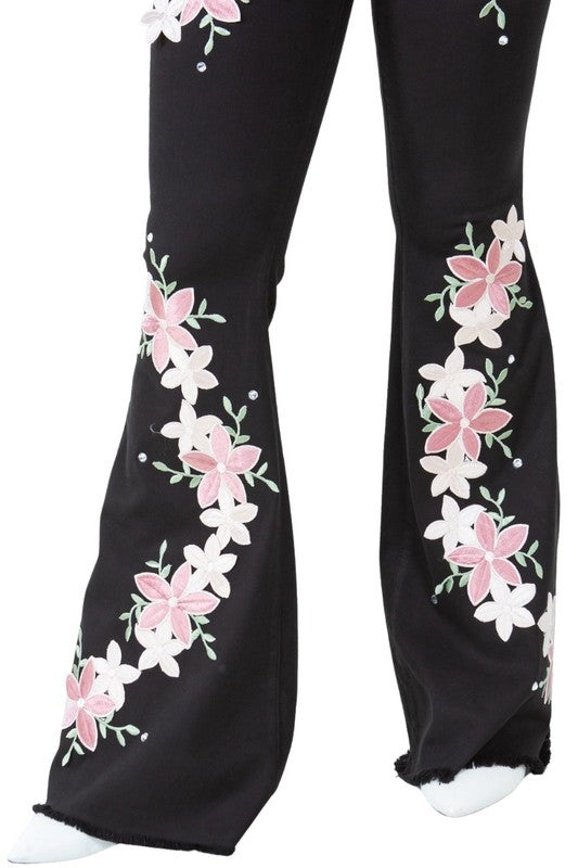 Angela Bell Bottom Jean - inseam 34