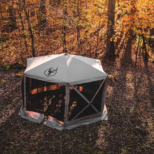 Tents™, G6 6-Sided Portable Gazebo, Easy Pop-Up Hub Screen Tent,