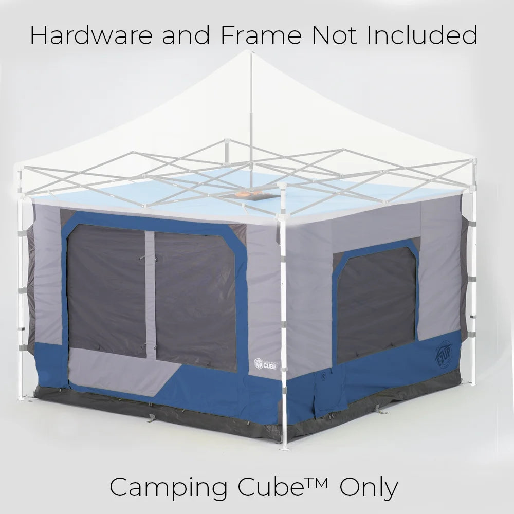 ® Camping Cube™ 6.4, Outdoor Camping Cube Converts to 10" Straight Canopy Tent, Royal Blue
