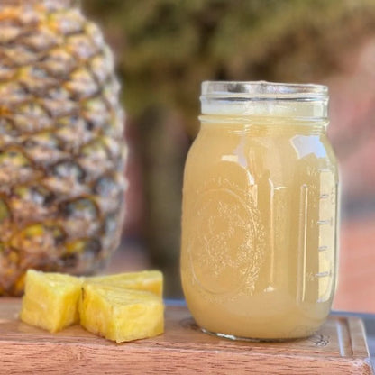 Flavored Sea Moss Gel- Alkaline Pineapple Sea Moss Smoothie