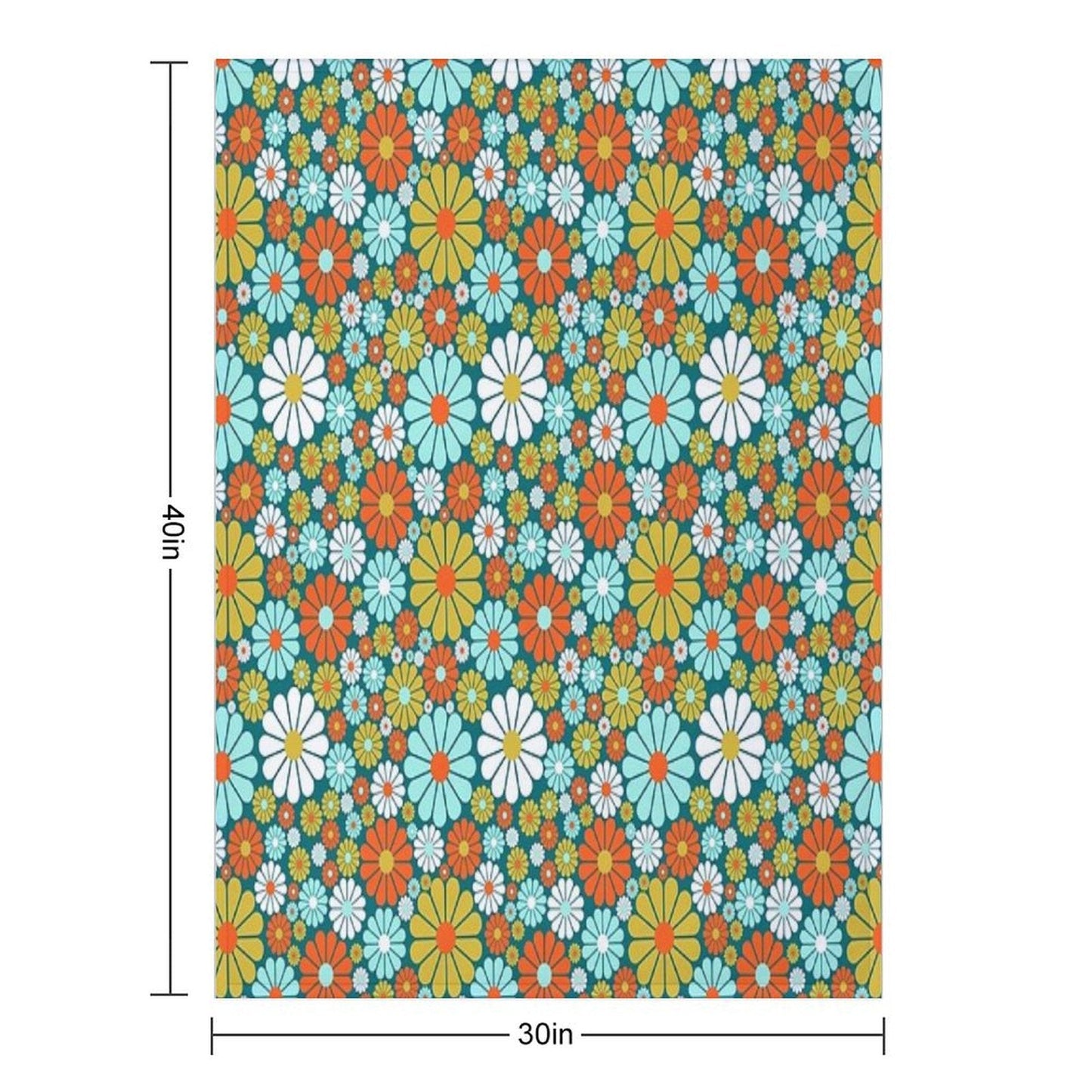 60's Wallpaper  One Throw Blanket