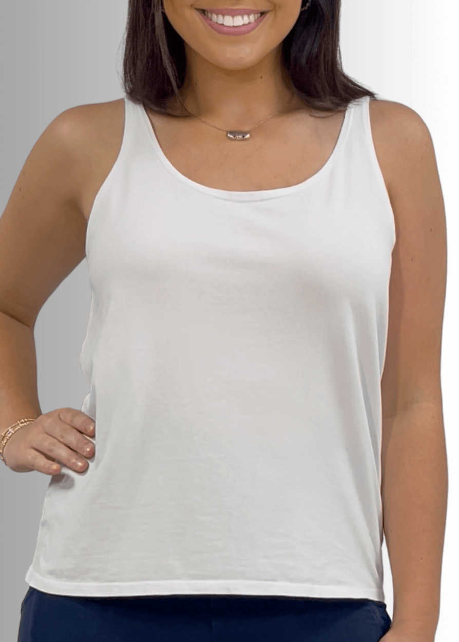 Twenty Four Seven Cotton Tank Vintage Black