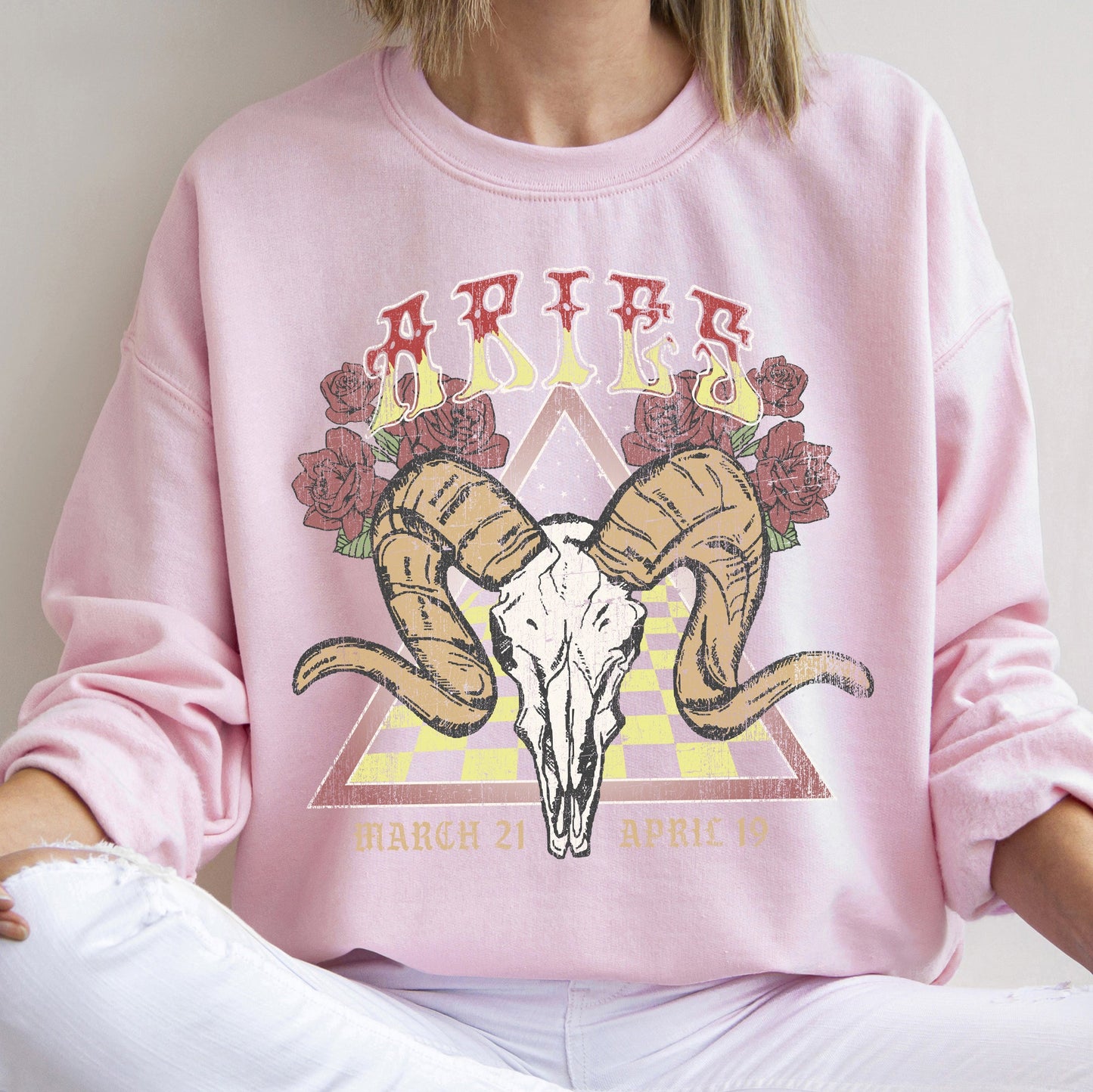 Aries Zodiac, Astrology, Horoscope Sweatshirt