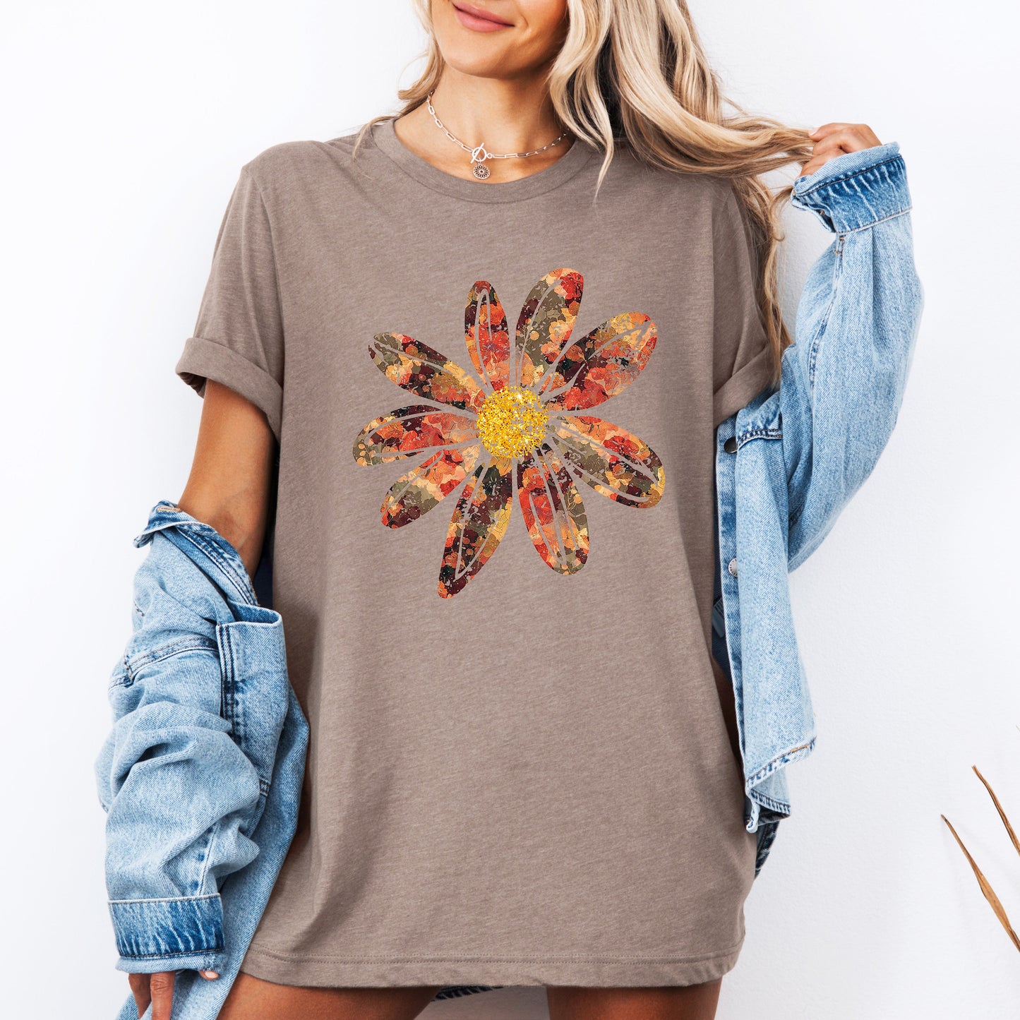 Autumn Flower, Beautiful Fall Floral, Tshirt