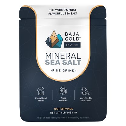 Baja Gold Signature Mineral Sea Salt - Fine Grind
