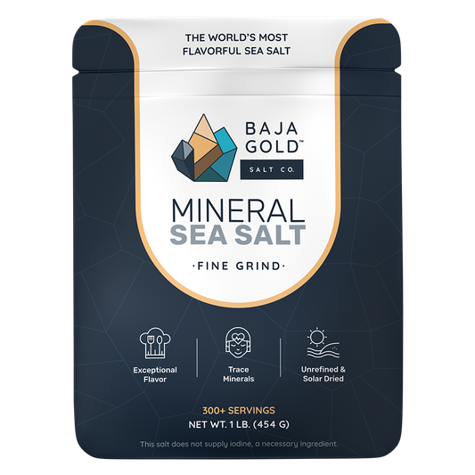 Baja Gold Signature Mineral Sea Salt - Fine Grind