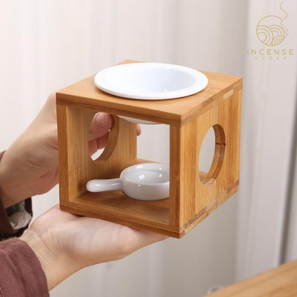 Creative Bamboo Essential Oil Burner