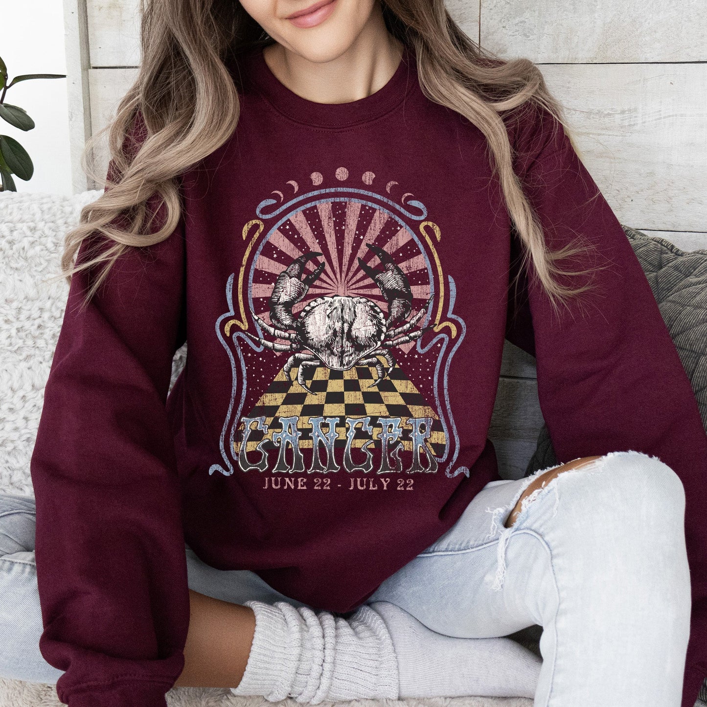 Cancer Zodiac, Astrology, Horoscope Sweatshirt