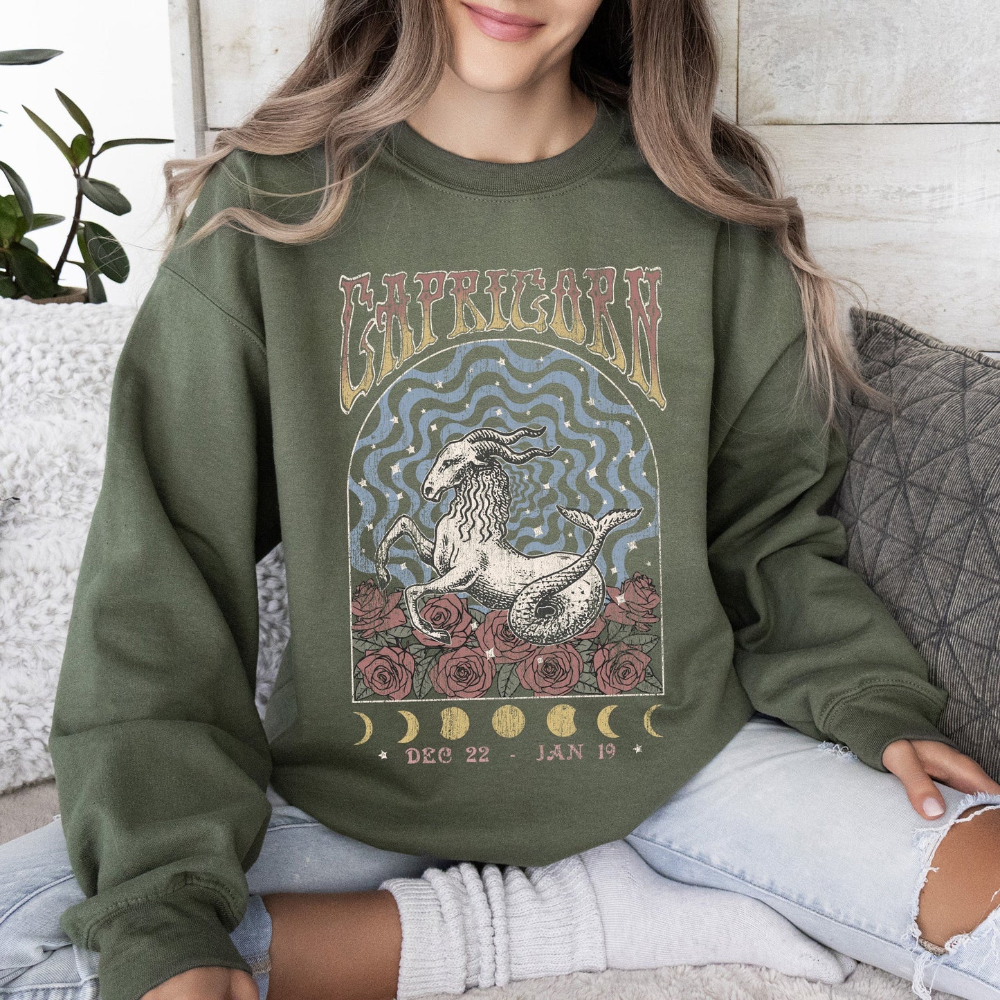 Capricorn Zodiac, Astrology, Horoscope Sweatshirt
