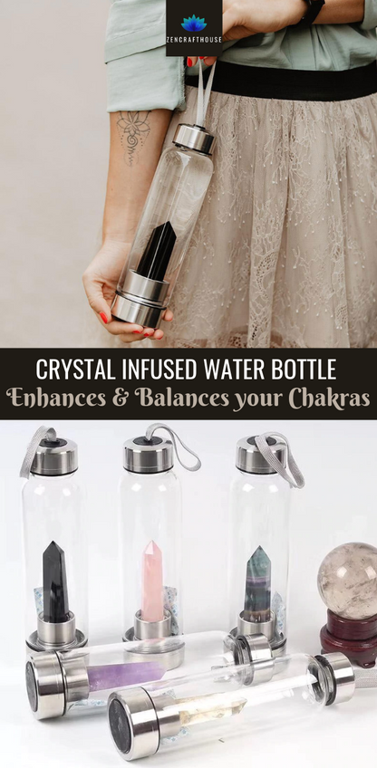 Crystal Infused Water Bottle