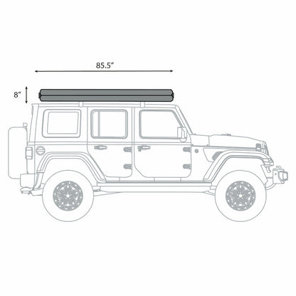 ÖVRLNDR 2P ROOF TOP TENT (Black)