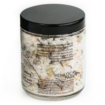 Detox Eucalyptus & Ginseng Essential Oil Bath Soak