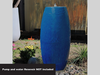 Narrow Drum Shape Fountain By Plantatorem