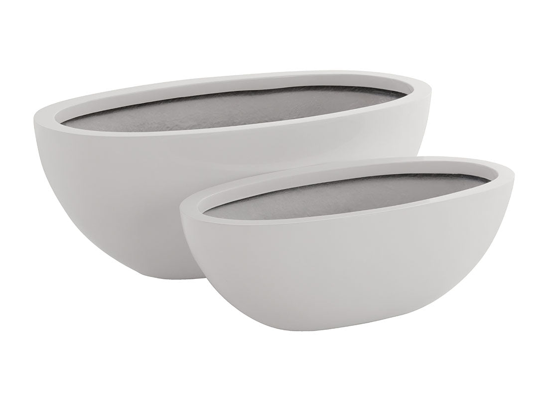 Low Oval Planters By Plantatorem