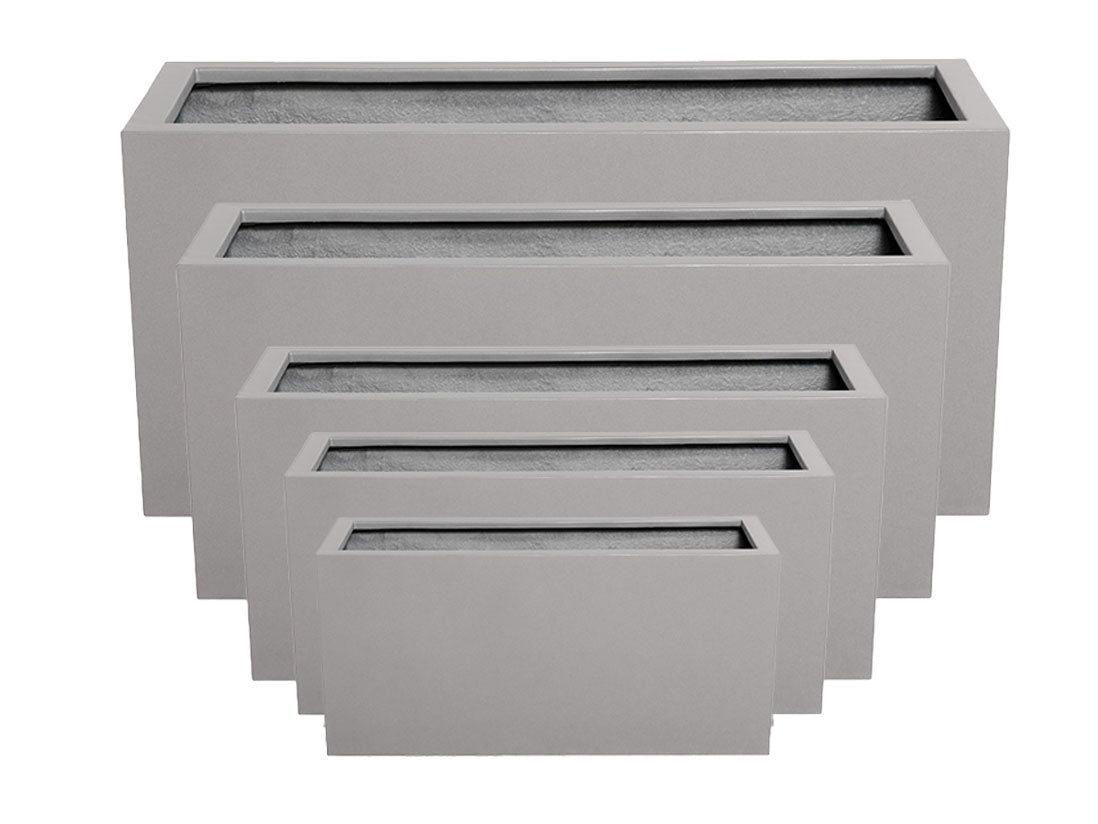 Rectangular Box Planter (Set of 5) By Plantatorem