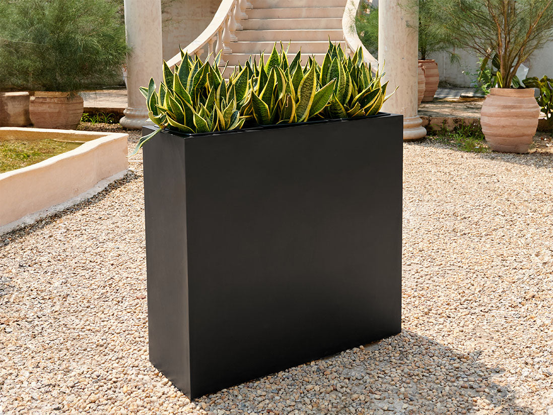 Rectangular Tall Planter Box By Plantatorem