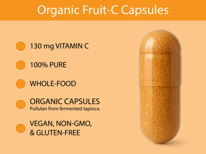Organic Fruit-C Capsules