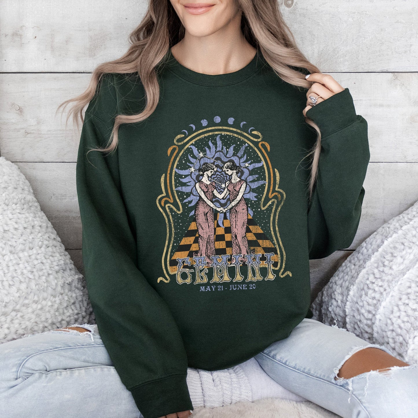 Gemini Zodiac, Astrology, Horoscope Sweatshirt