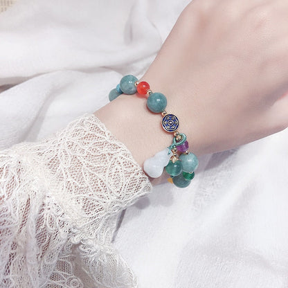 Natural Jade Health & Abundance Bracelet