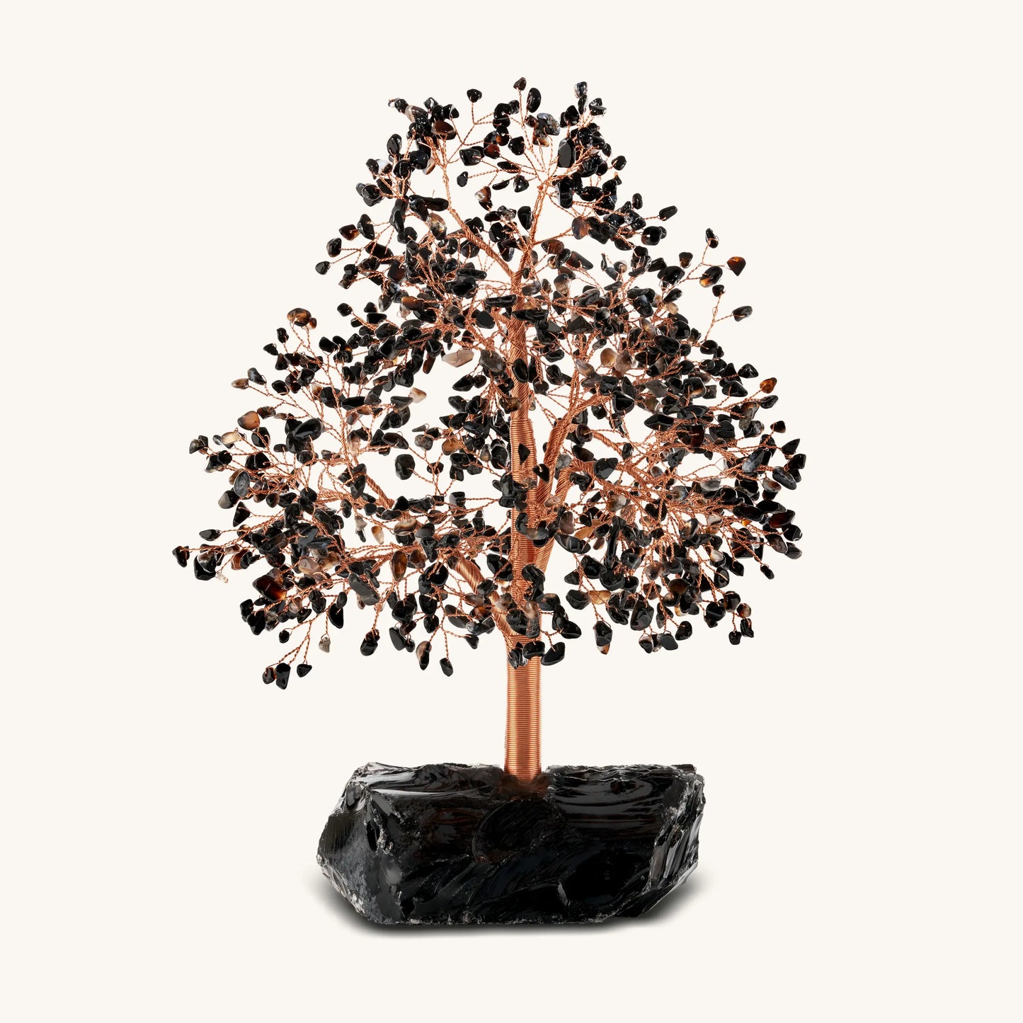Grounded Awareness Black Onyx Feng Shui Tree