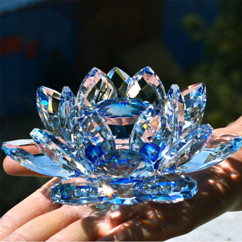 Fengshui Crystal Lotus Flower